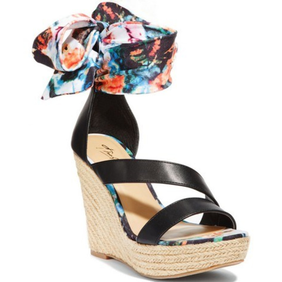 Thalia Sodi Shoes - Thalia Sodi Pasa Wedge Espadrilles Floral Sandal